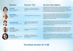 Virtual SEND Conference 1 Programme Page 2