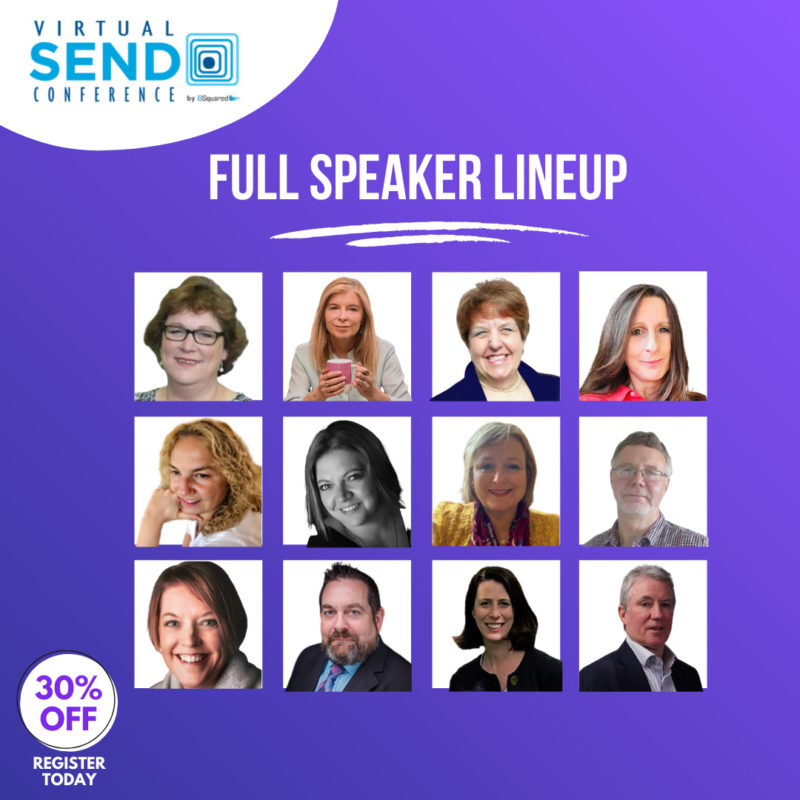 Full speaker line up for the 5th Virtual SEND Conference