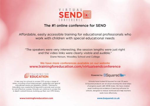 Virtual SEND Conference Programme 20 May 2022 Page4
