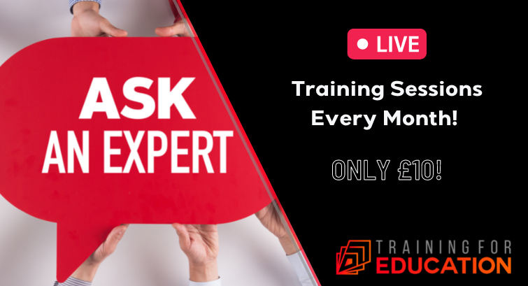 Live Training Sessions Every Month