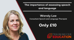 The importance of assessing speech and language by Wendy Lee