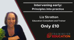Intervening early by Liz Stratton